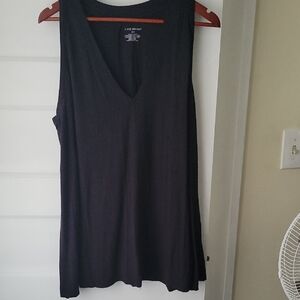 Lane Bryant Black Sleeveless Top